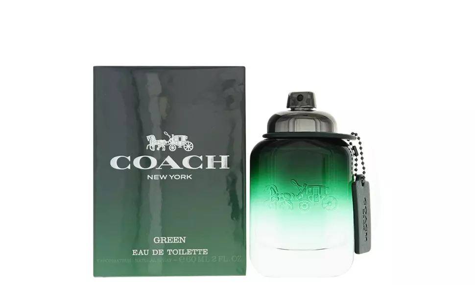 Coach Green Eau De Toilette Spray for Men (Multiple Sizes)