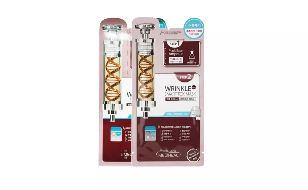 Mediheal 2 Step Wrinkle Minus Smart Tox Mask 10pcs - Primary Image