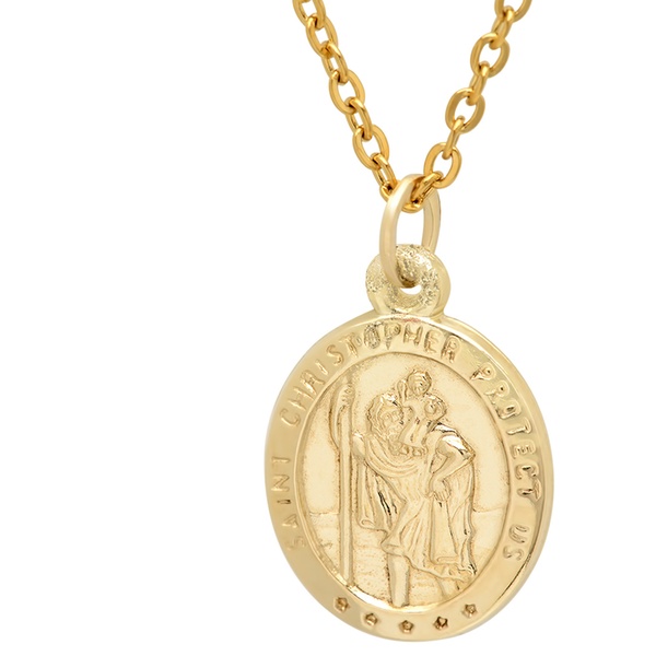 kohl's st christopher necklace