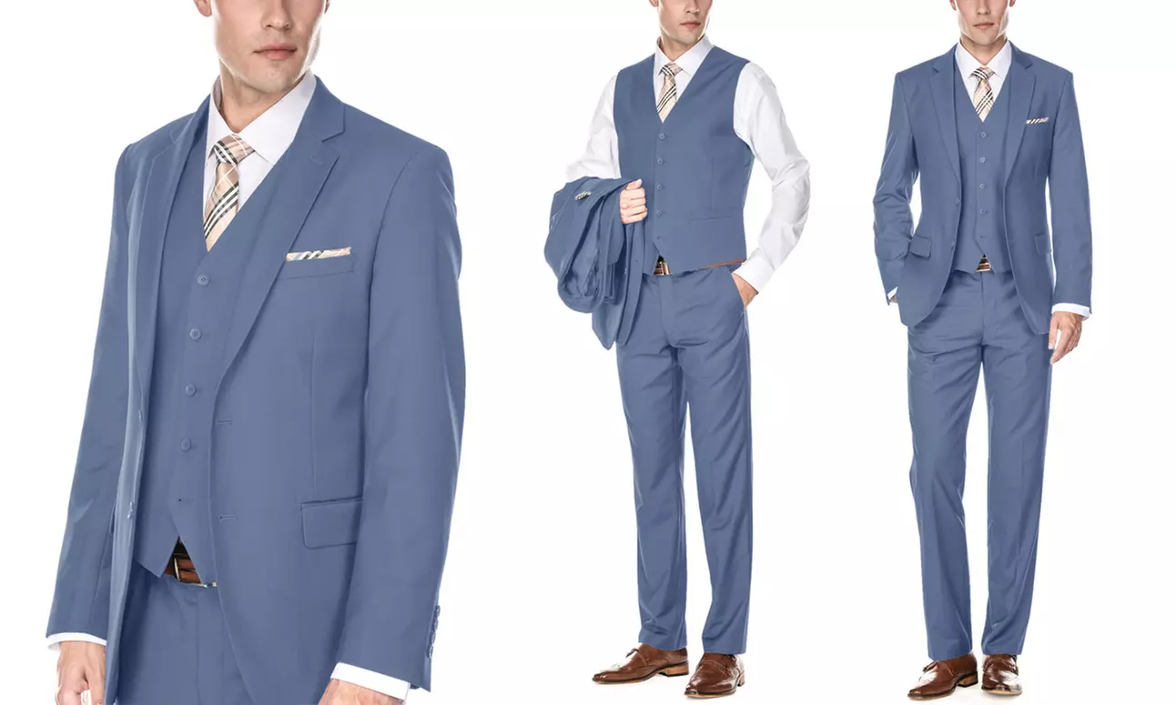 Men's Signature Classic Fit 3pc suits - Second Medium