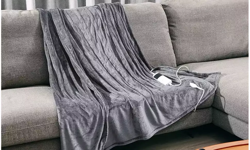 Peace Nest Fleece Heated Electric Throw Blanket