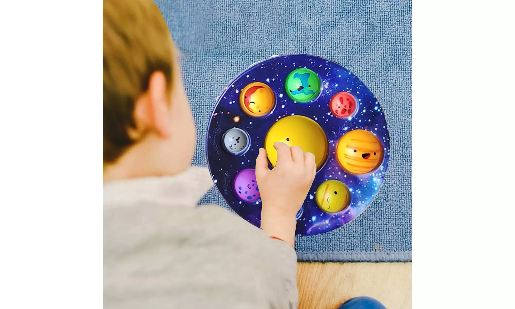 Universe and Planets Bubble Fidget  - Second Medium
