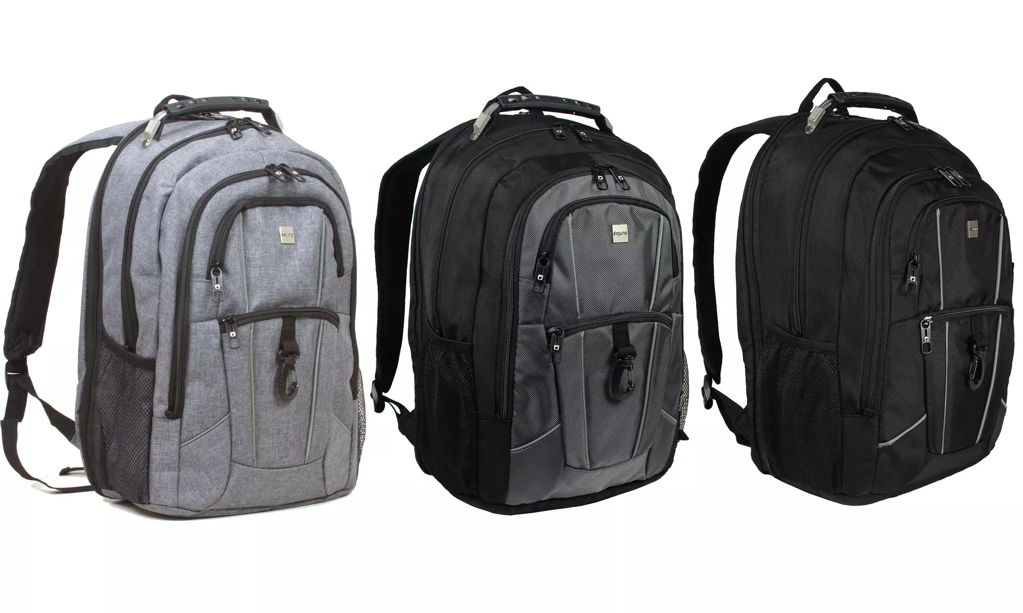 Dejuno Commuter TSA Friendly ScanSmart Laptop Backpack for 15.6" Laptop - Primary Image