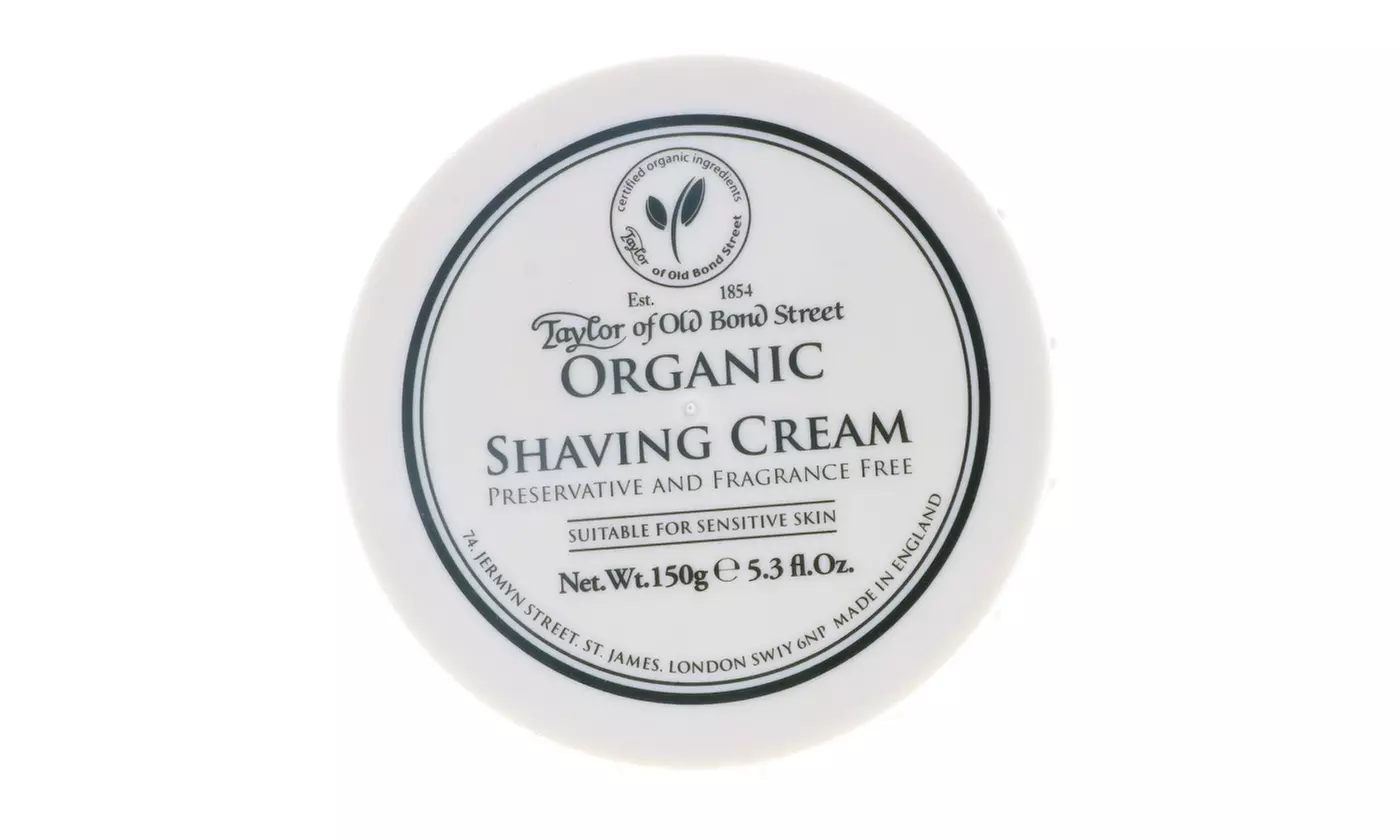 Taylor of Old Bond Street Organic Shaving Cream 5.3 oz - Primary Image