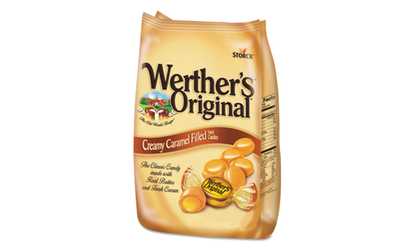 Storck Hard Candies, Caramel W/Caramel Filling, 30 Oz Bag