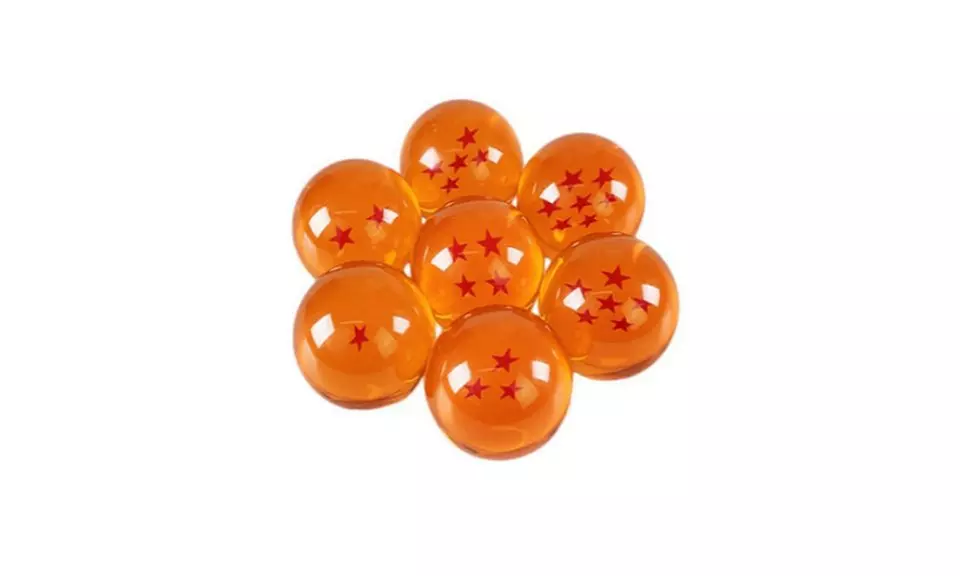 7Pcs Stars Dragon Ball Z Crystal Balls Set Collection Set Gifts with BOX - Primary Image
