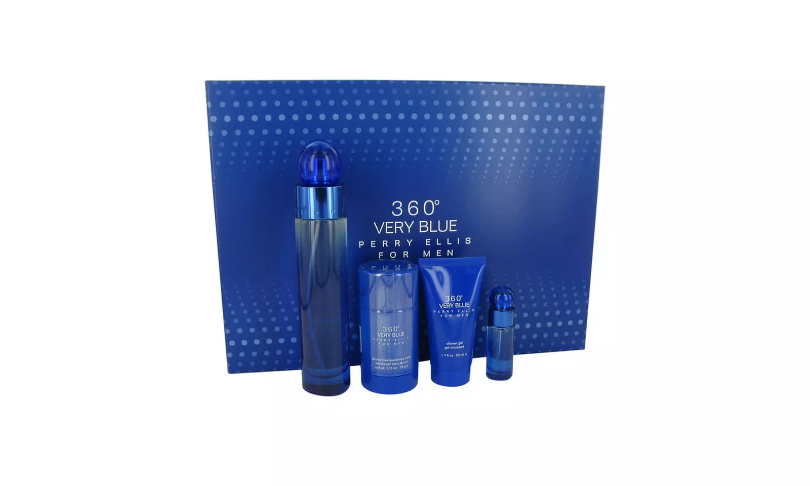 Perry Ellis 360 Very Blue by Perry Ellis, 3 Piece Gift Set for Men main image 0