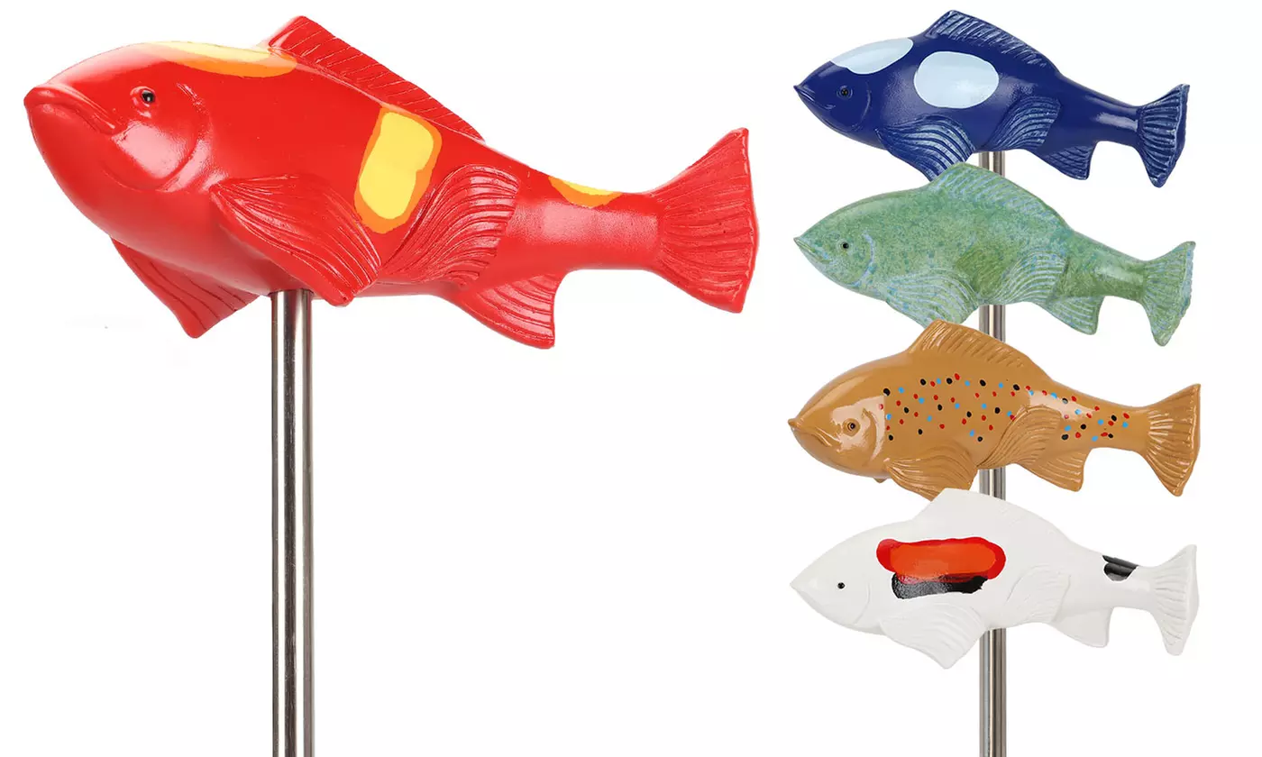 Floating Koi Fish Garden Sculpture Pool Decoration - Primary Image