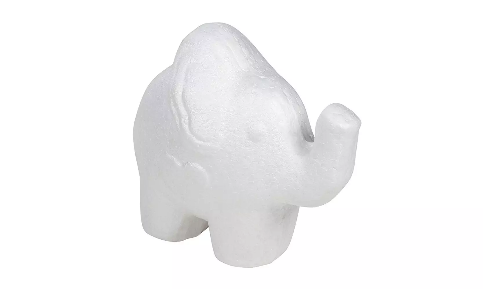 4-Pack Elephant Shaped Craft Foam for DIY Craft Art, Polystyrene, 5 x 3 x 5" - Second Medium