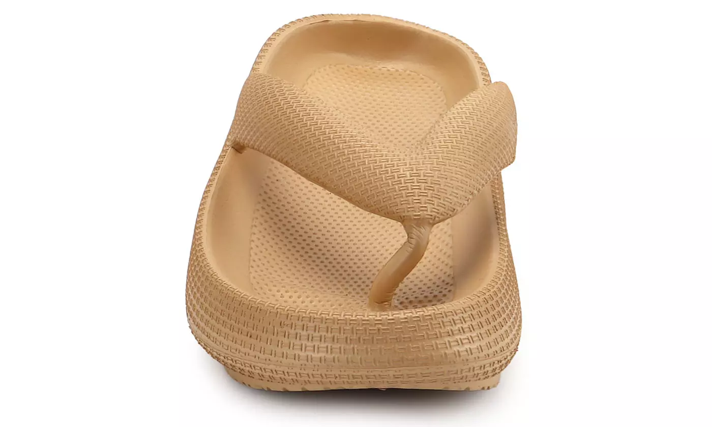 Womens Orthotic Flip Flops Thong Sandals Pillow Slippers With Arch Support
