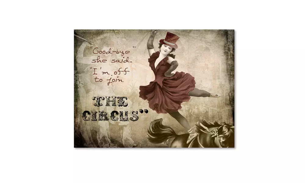 Color Bakery 'Join The Circus' Canvas Art - Primary Image