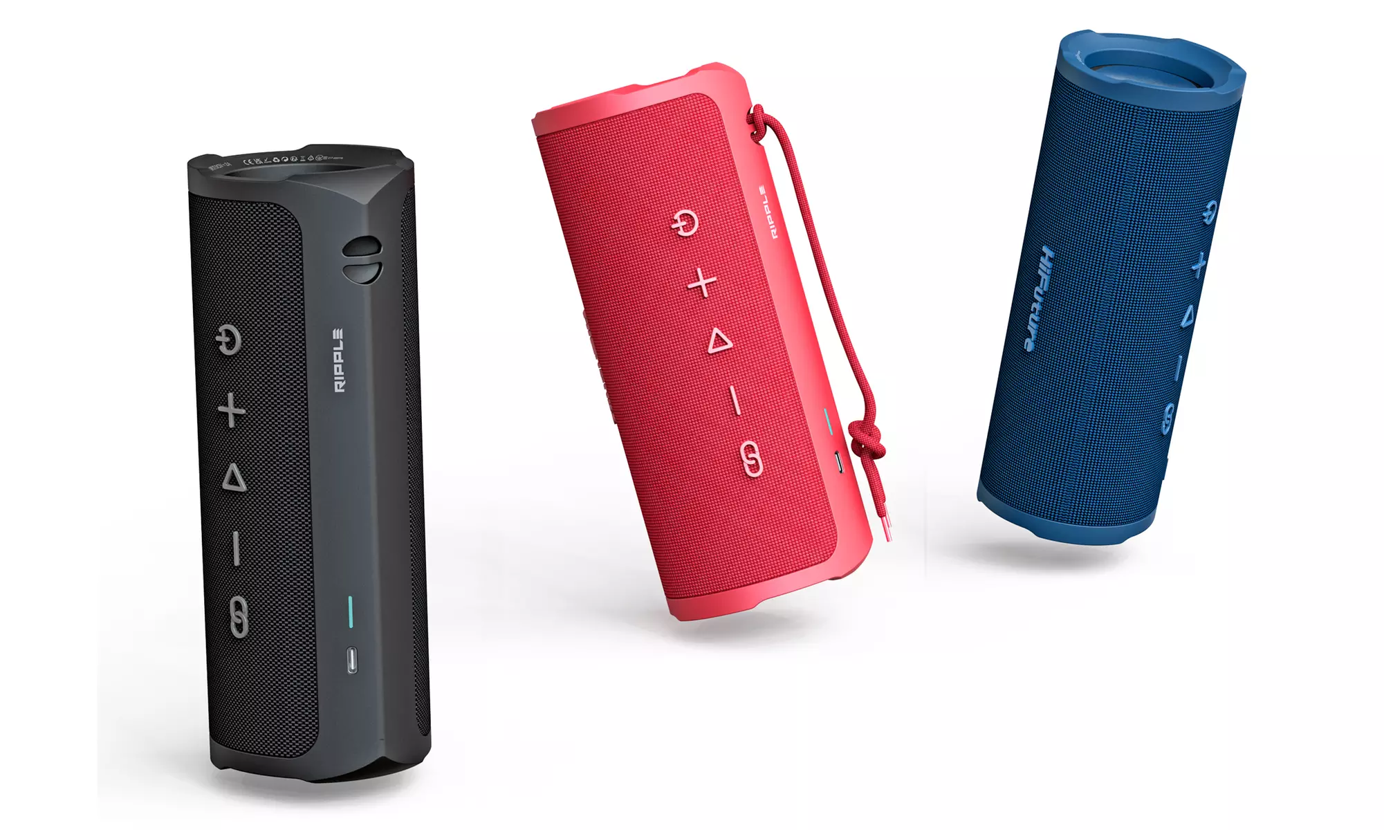 HiFuture Ripple Portable Wireless Bluetooth Speaker - 12 Hour Playtime - Primary Image