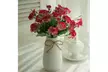 1PCS 10Heads Artificial Silk Carnation Flowers Bouquets Floral Mother's Day Gift - Second Medium