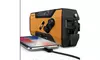Emergency Solar Hand Crank Weather Radio 2000mAh Power Bank Charger Flash Light