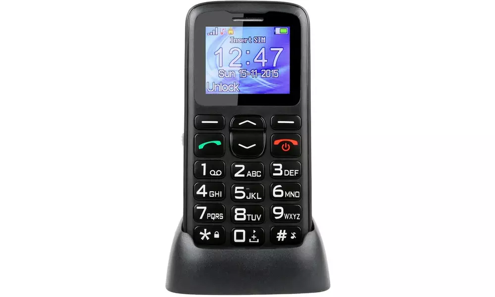 KOCASO Companion 32MB GSM Unlocked Senior Cell Phone - Primary Image