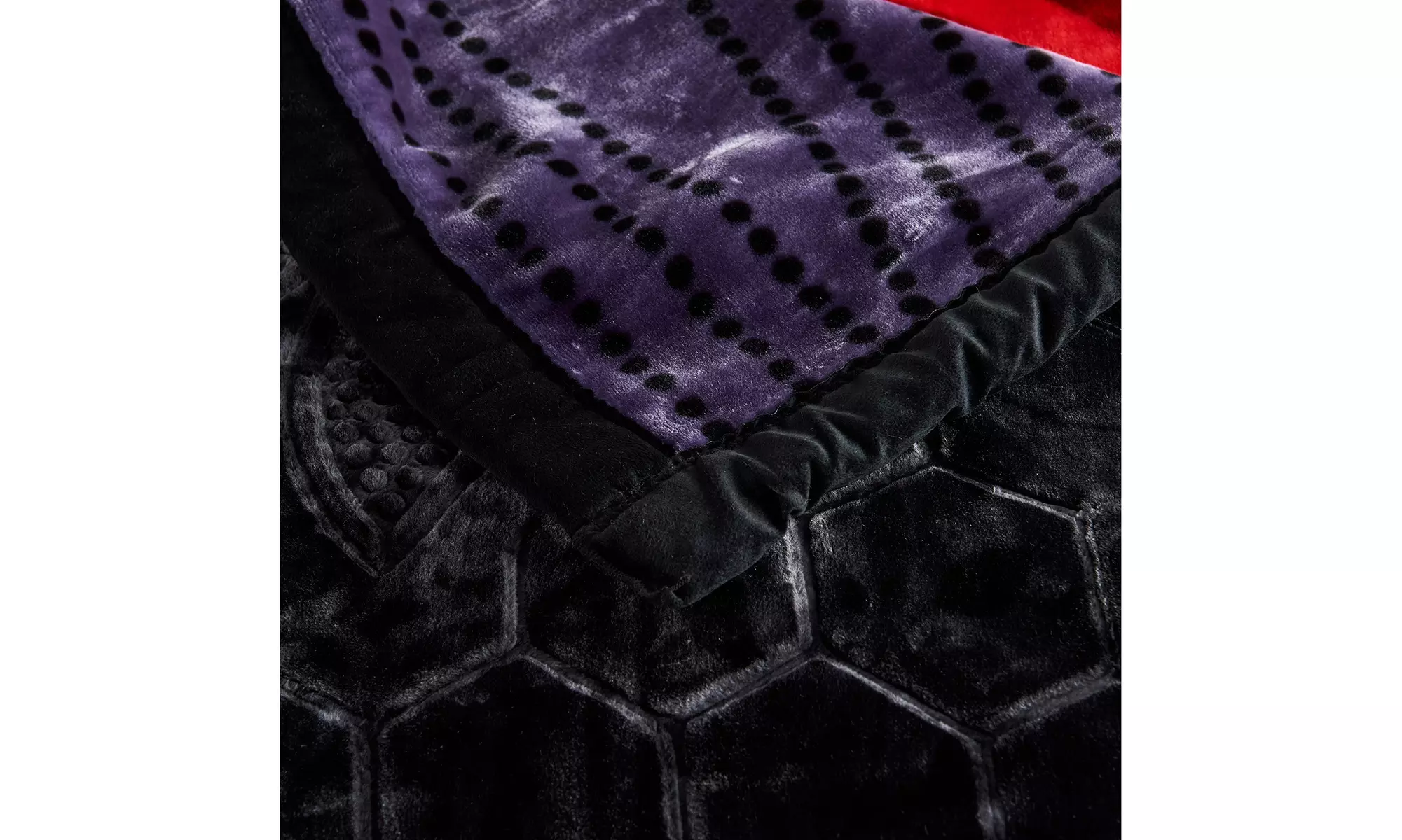 JML Heavy Fleece Blanket,2 Ply Printed Bed Blanket For King Size,85"x93",10Lb