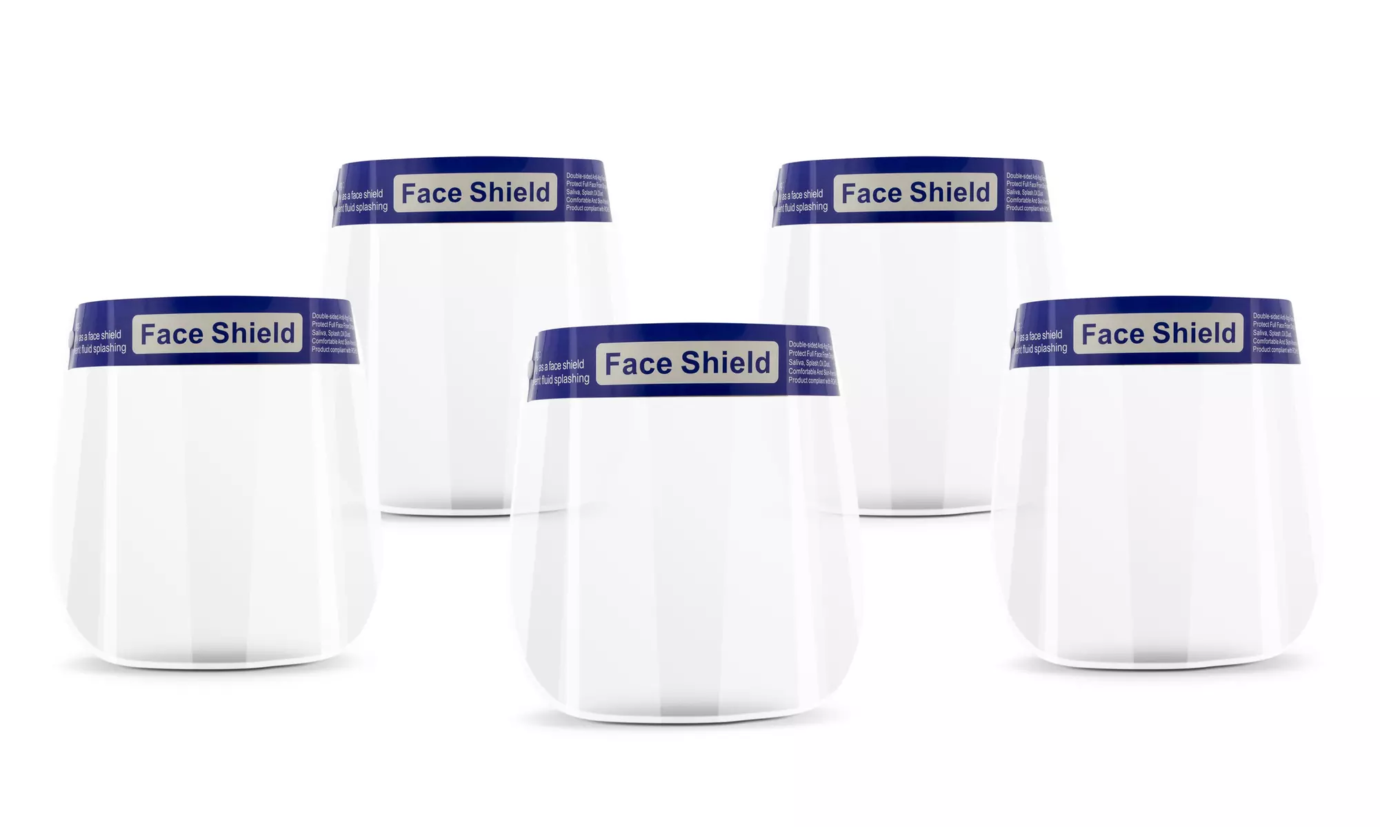 5-Pack Non-Medical Face Shields - Image 5