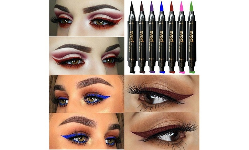 Up To 11 Off On Colorful Winged Eyeliner Stam Groupon Goods