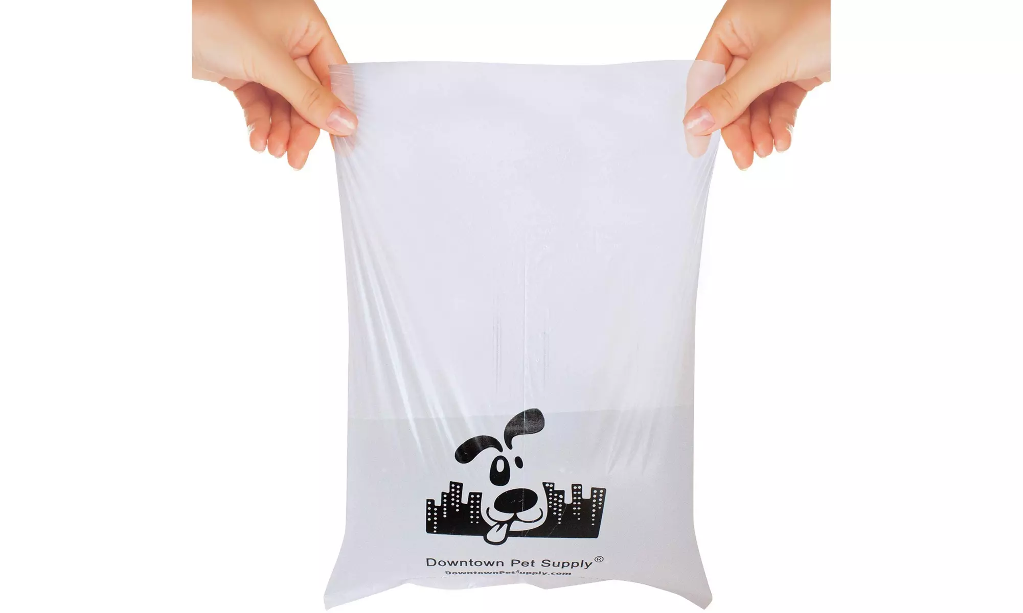 Dog Pet Waste Poop Bags Unscented and Scented with Lavender in Rainbow Pastel - Second Medium