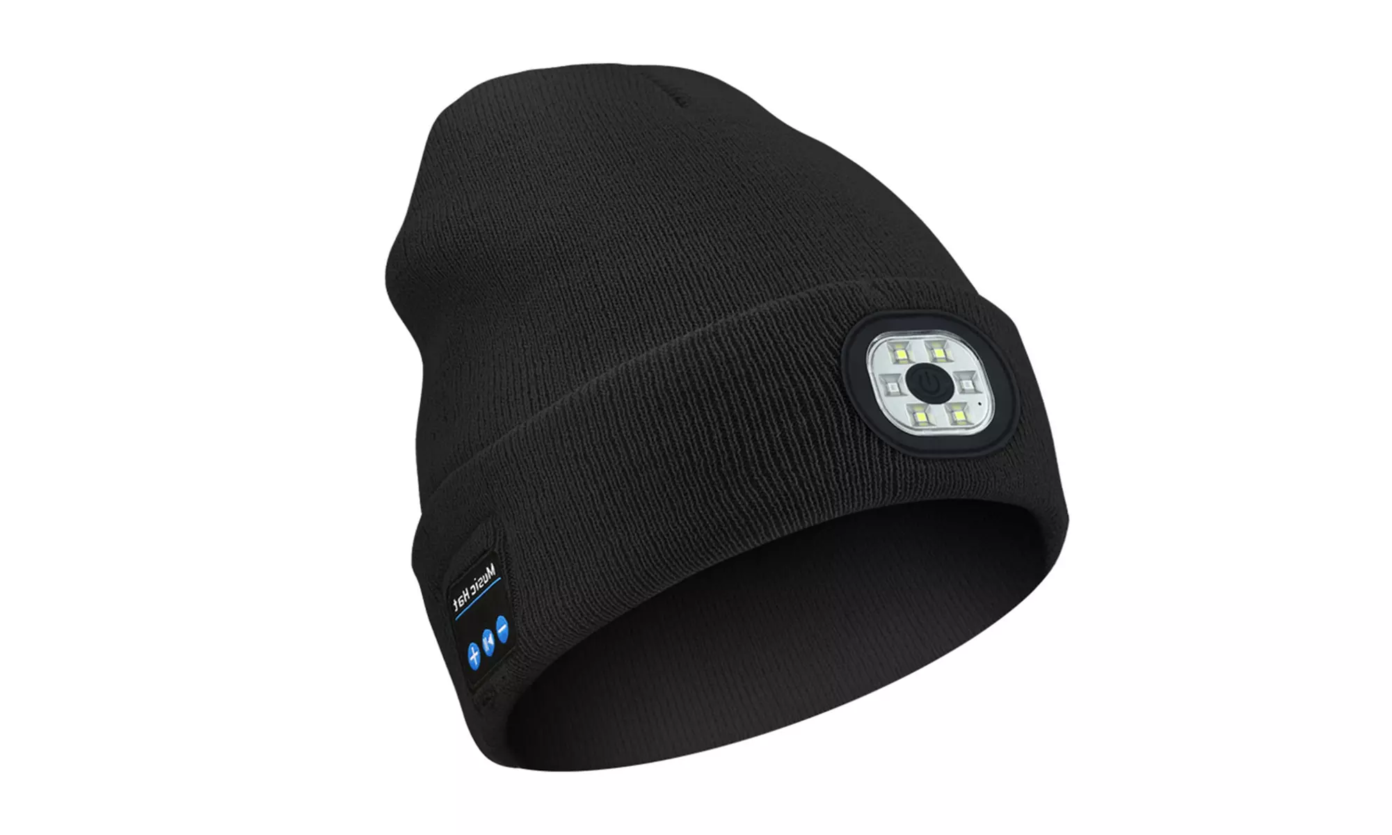 Wireless Bluetooth Beanie Music Hat Headphones with New Lighted Hat Options