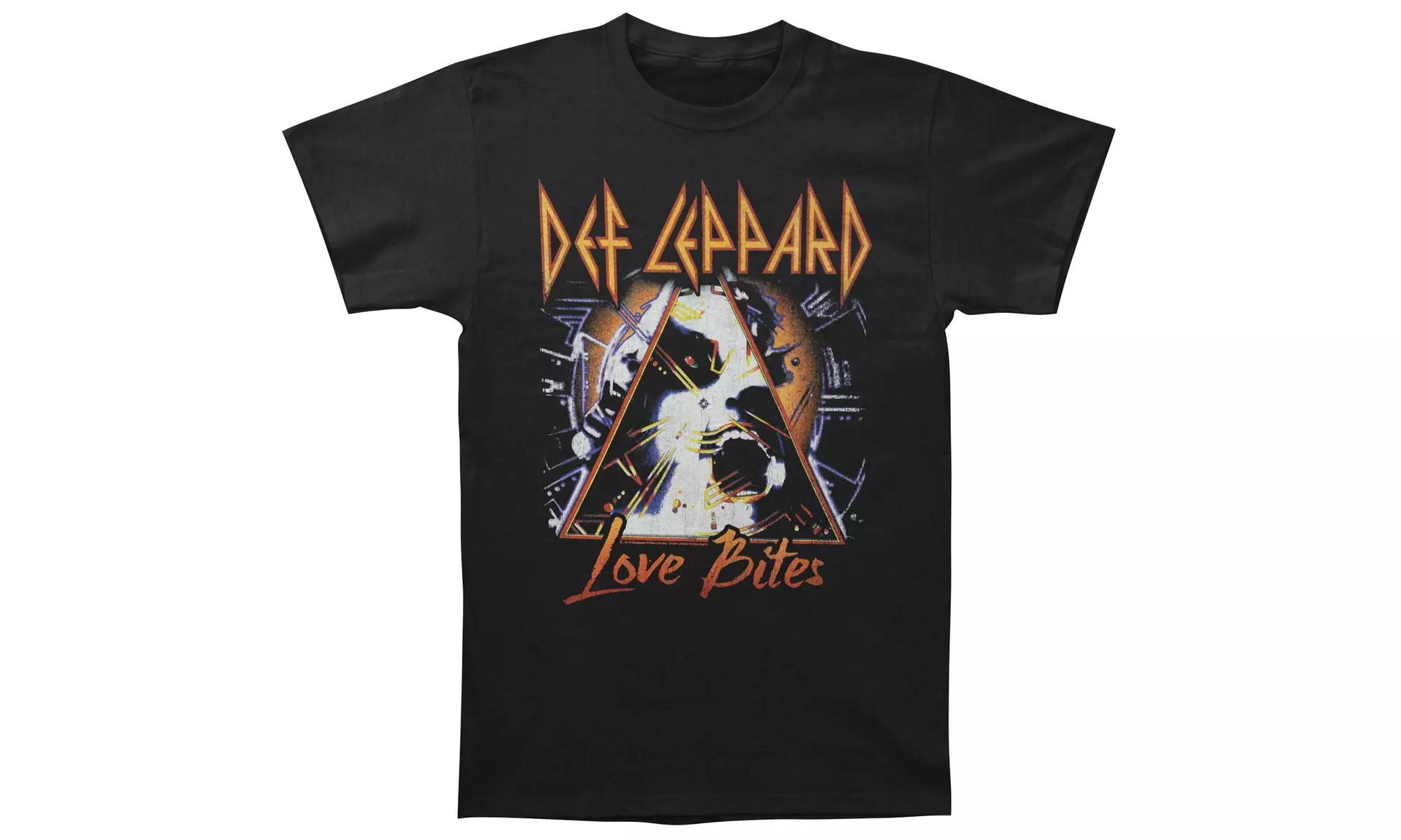 Def Leppard Men's Love Bites T-Shirt Black - Primary Image