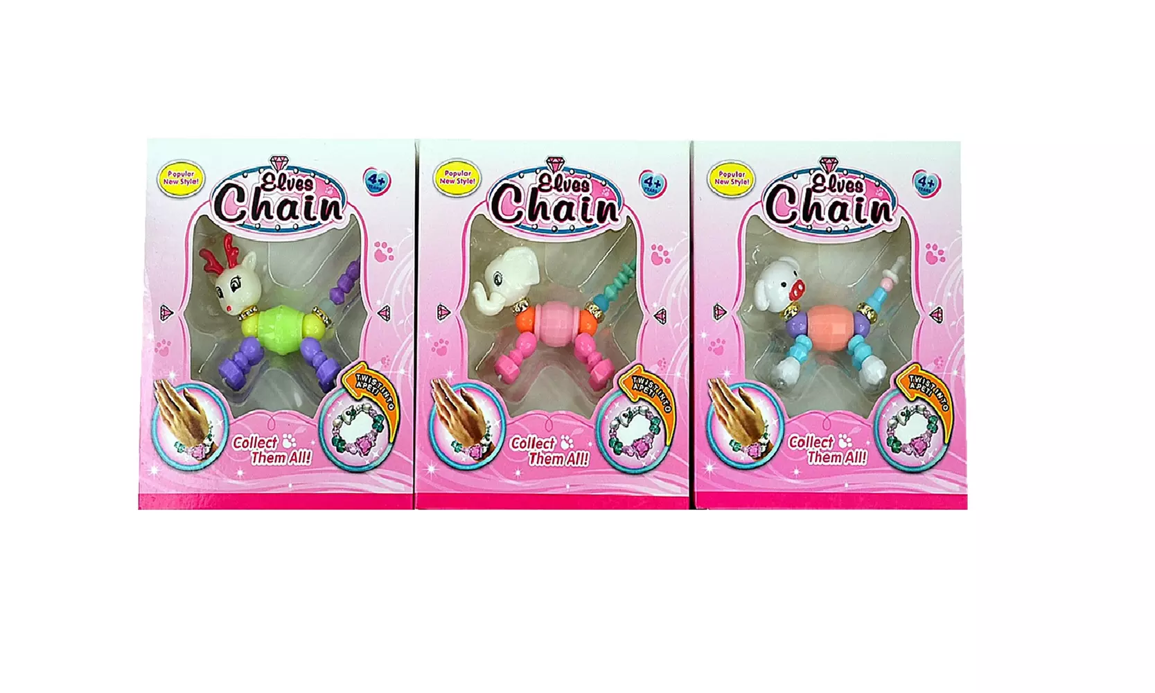 3 Value Pack Twisty Pets , Make a Bracelet or Twist into a Pet - Primary Image