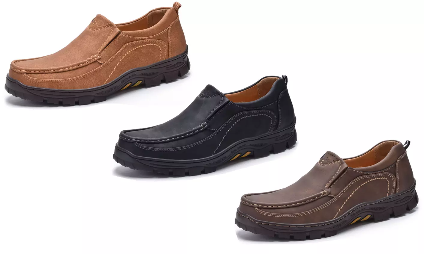 Dream seek Men's Slip On Casual Walking Shoe Loafer - Primary Image