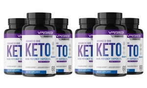 Advanced Keto BHB Diet Pills and Keto Support (3- 6- or 9- Pack)