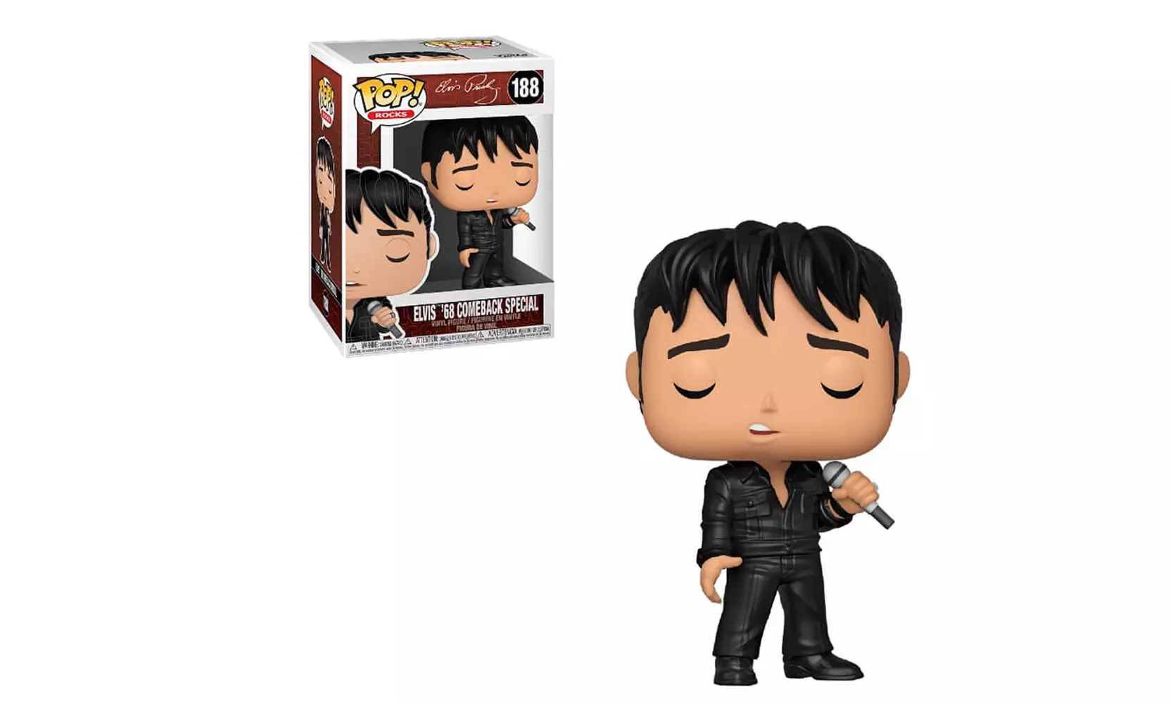 Funko Pop! Vinyl Figure - Elvis '68 Comeback Special - Primary Image
