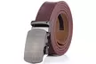 Mio Marino Men Rachet Leather Dress Belt - Adjustable Belt With Sliding Buckle - Second Medium