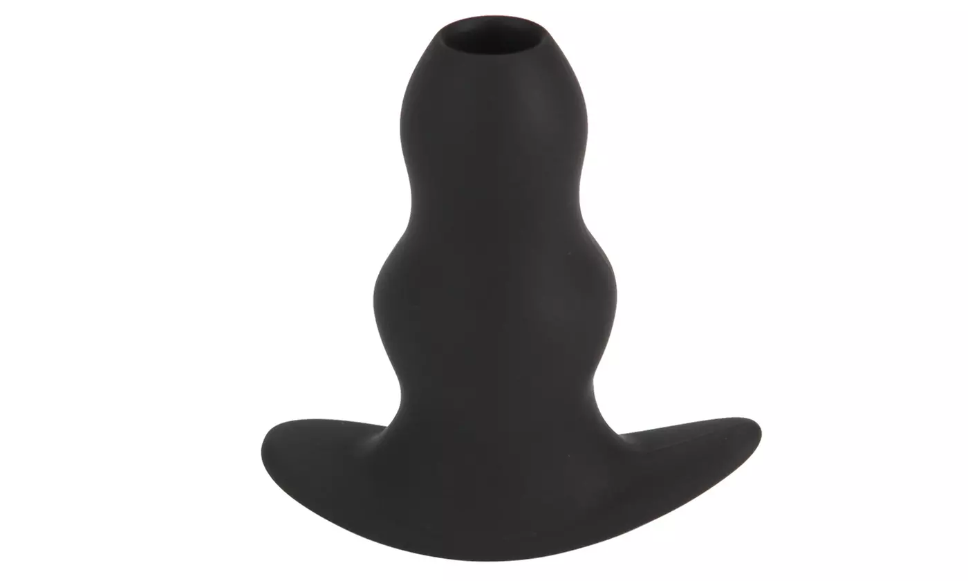 Hollow Anal Plug Dilator Enema Soft Speculum Prostata Massager Sex Toys - Second Medium