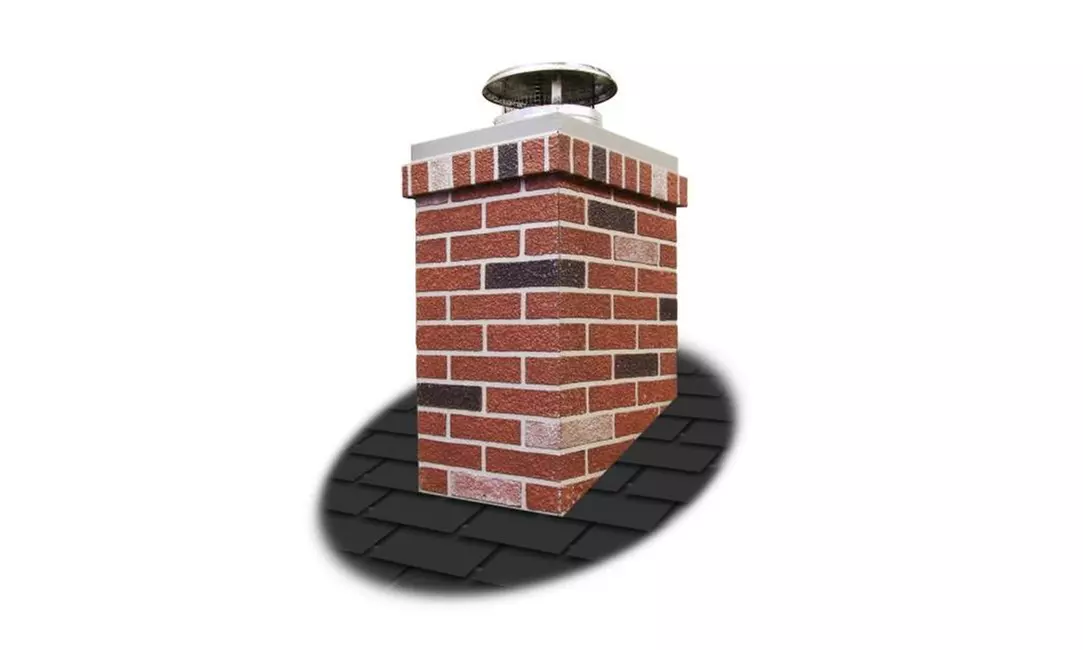 Lindemann 611101 Rectangle Cap and Trim for Chimney Surround - Primary Image