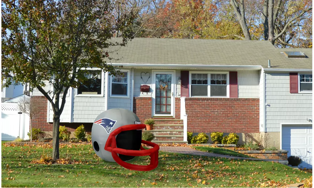 NFL 5' Inflatable Illuminated Lawn Helmets (Including Storage Bag)  - Second Medium