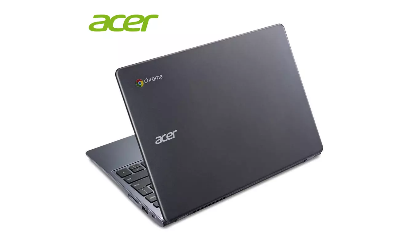 Acer C720p-2625 11.6" ChromeBook Intel Celeron 2955U (Granite Grey)- Refurbished