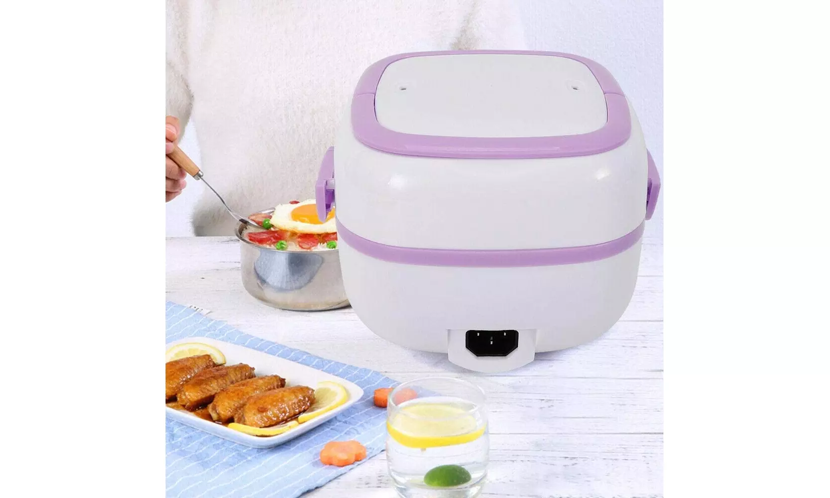 200W 1L Capacity Electric Lunch Box - Second Medium