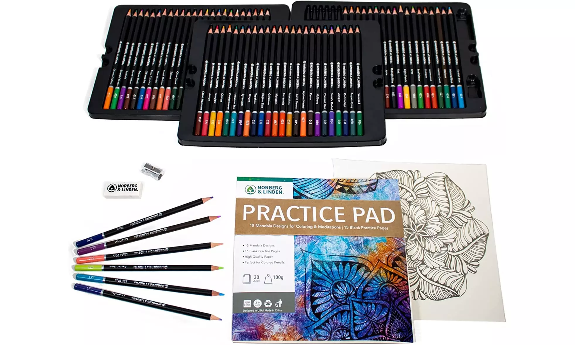 XL Colored Pencil Set - Second Medium