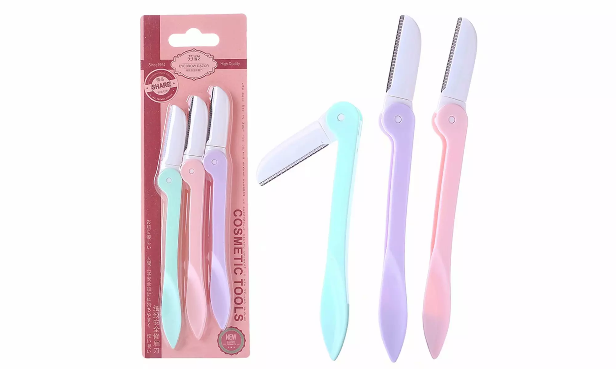 Facial Razor Face Dermaplaning Tool Eyebrow Razor for Mother's Day Gift - Primary Image