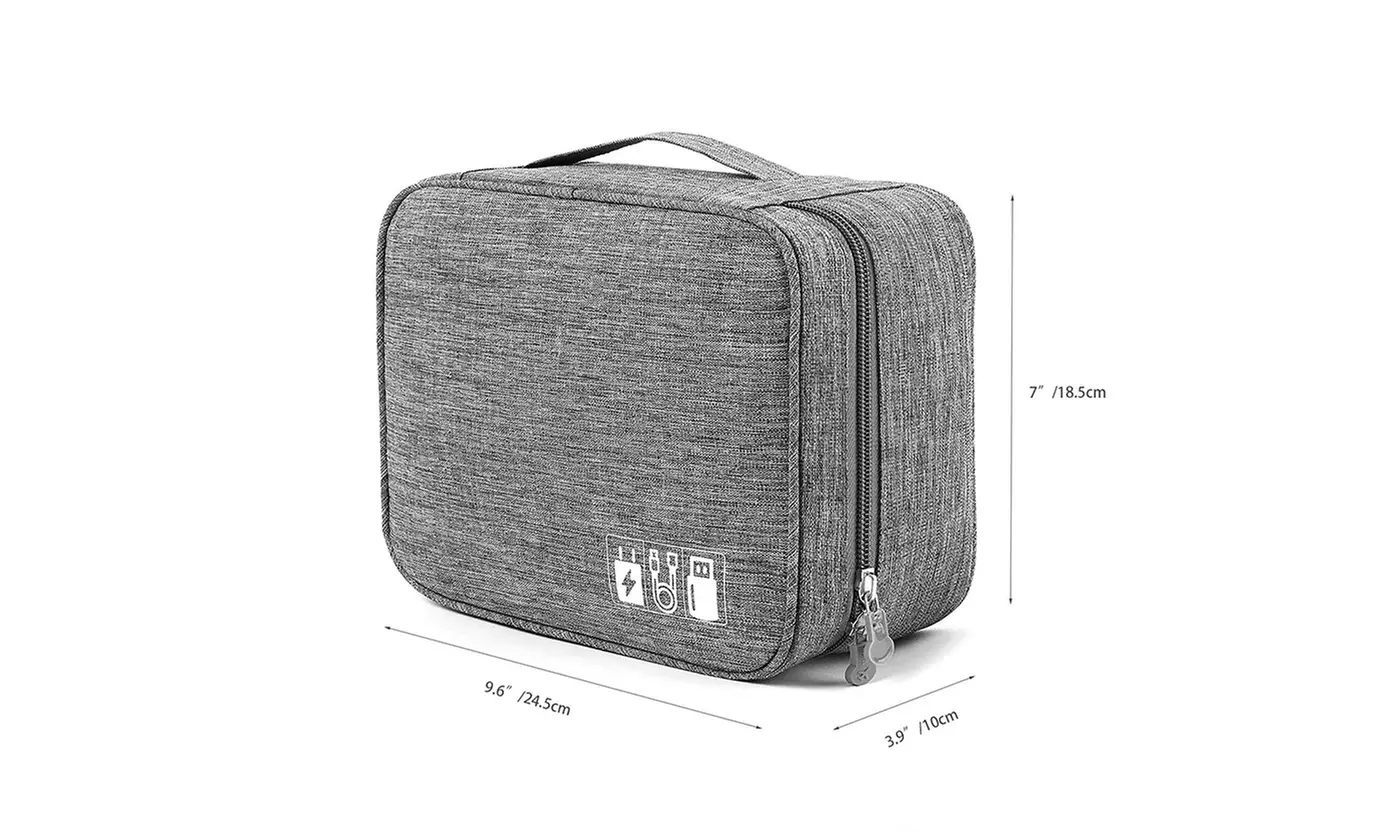 Travel Universal Cable Organizer Electronics Accessories Organizer Gadget Bag