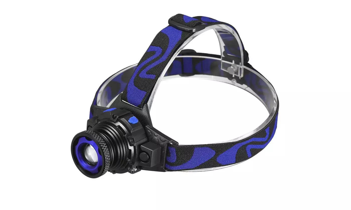 Tactical Headlight Cree XM-L 20000LM Rechargeable T6 LED Headlamp