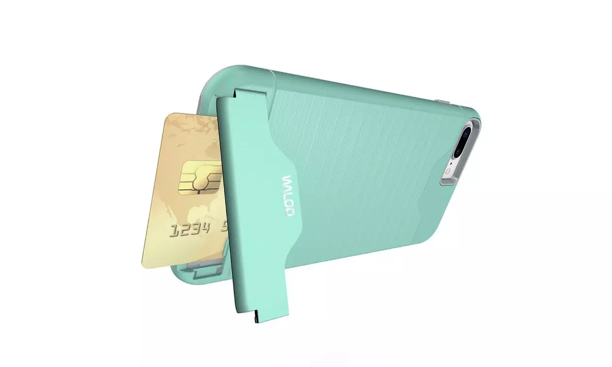 Waloo Brushed Kickstand Case for iPhones 