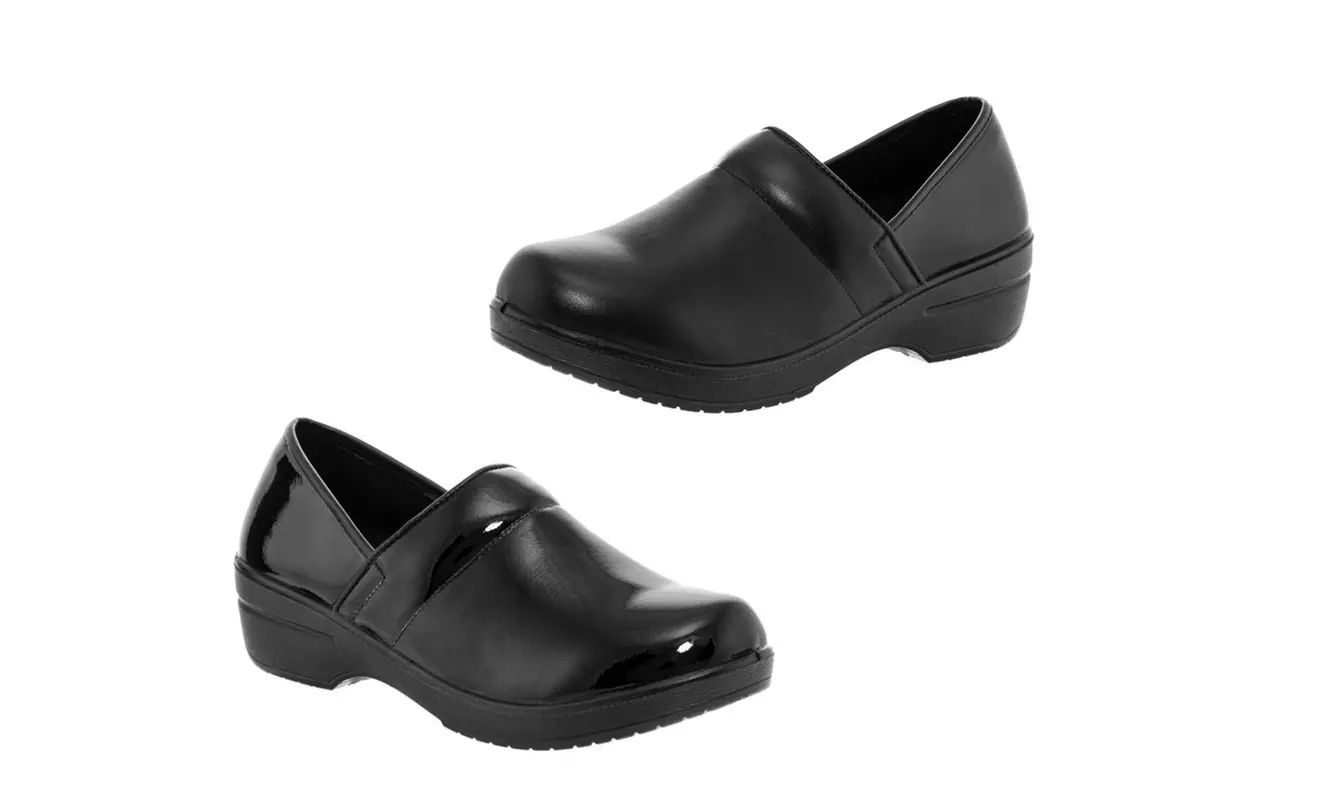 Rasolli Women's Dannis Black Clogs