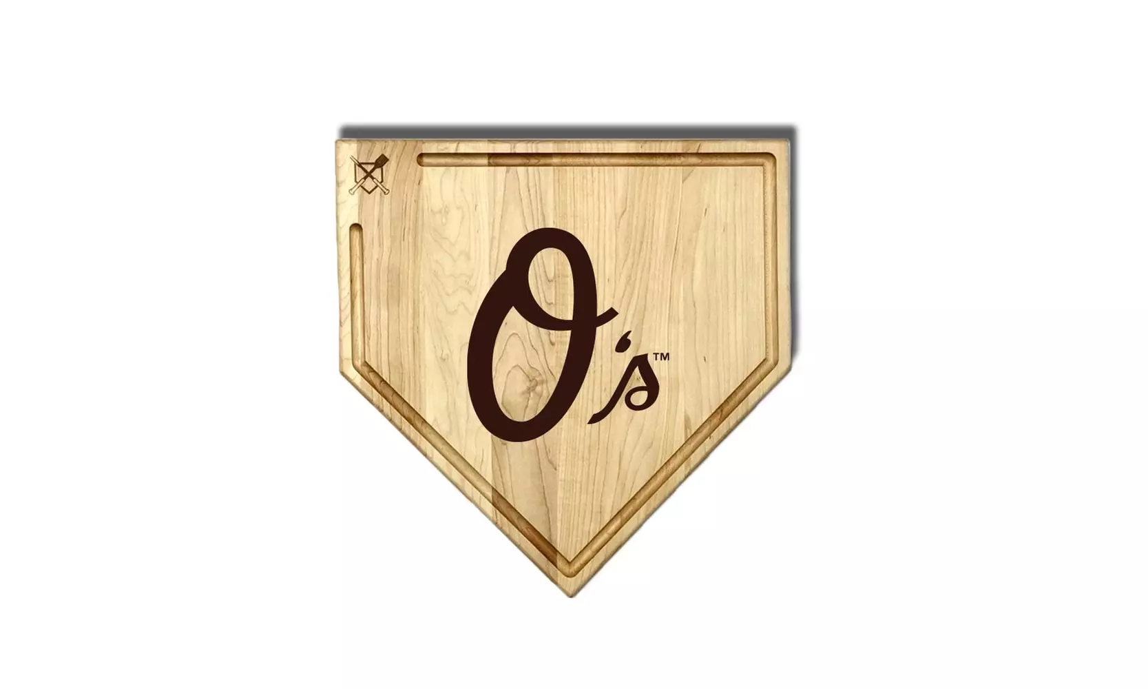 MLB 12-Inch or 17-inch Wooden Home Plate Cutting Board