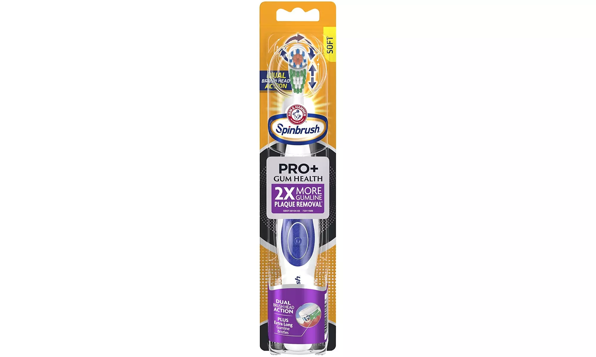 Arm & Hammer Spinbrush PRO plus Gum Health Powered Toothbrush - Primary Image