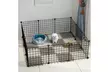 Muxika Metal Pet Playpen Dog Kennel Pets Fence Exercise Cage 16 Panels - Second Medium
