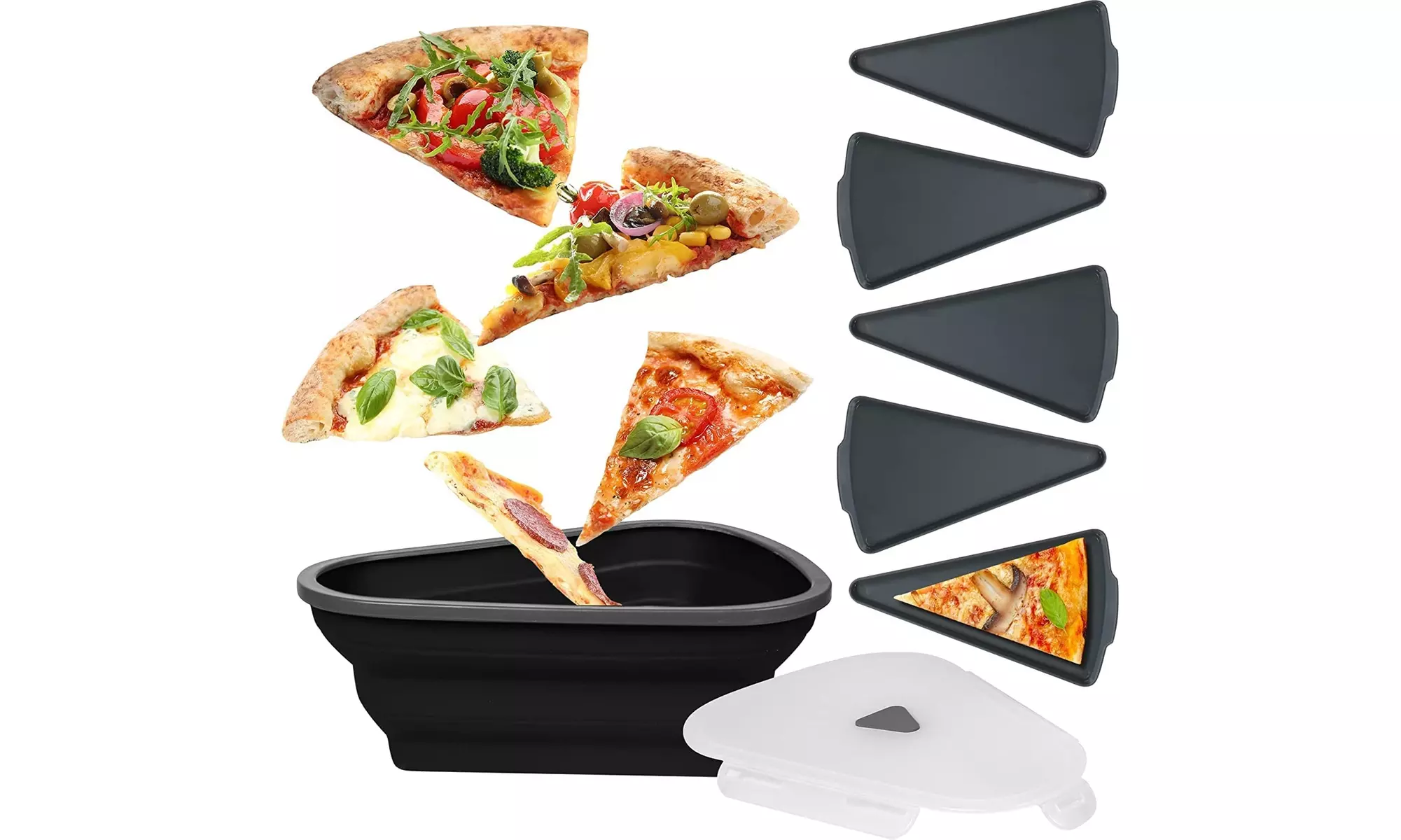 Reusable Pizza Slice Storage Container, The Perfect Pizza Box - Second Medium