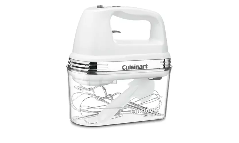 Cuisinart HM90S Power Advantage Plus Speed Hand Mixer with Storage Case (White) - Primary Image