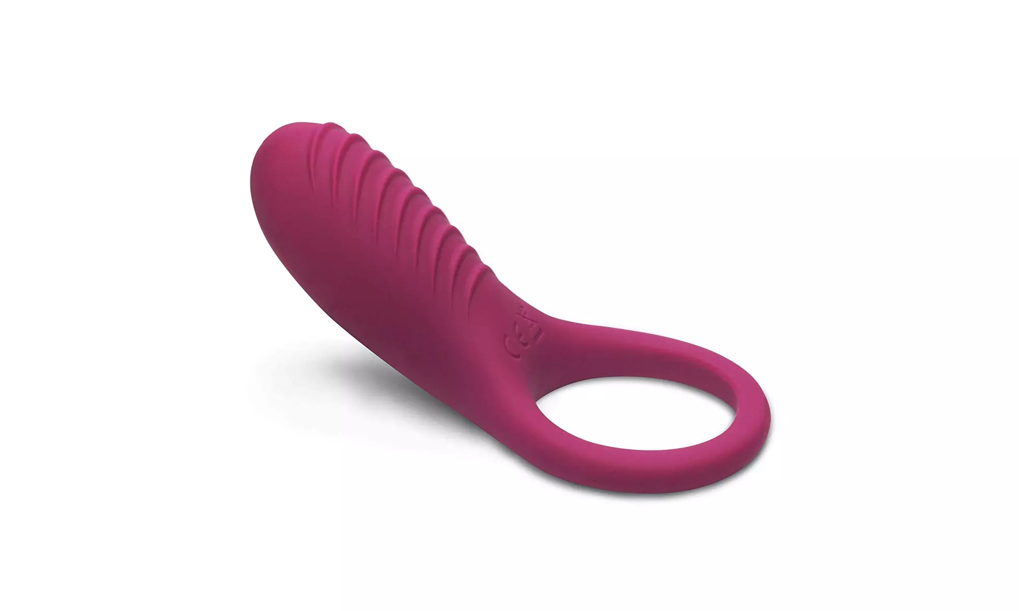 IMO Full Silicone Vibrating Ring Waterproof Rechargeable Ring Vibrator - Primary Image