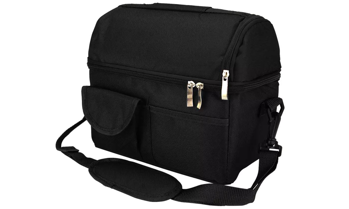 Reusable Lunch Box Bag with Adjustable Shoulder Strap
