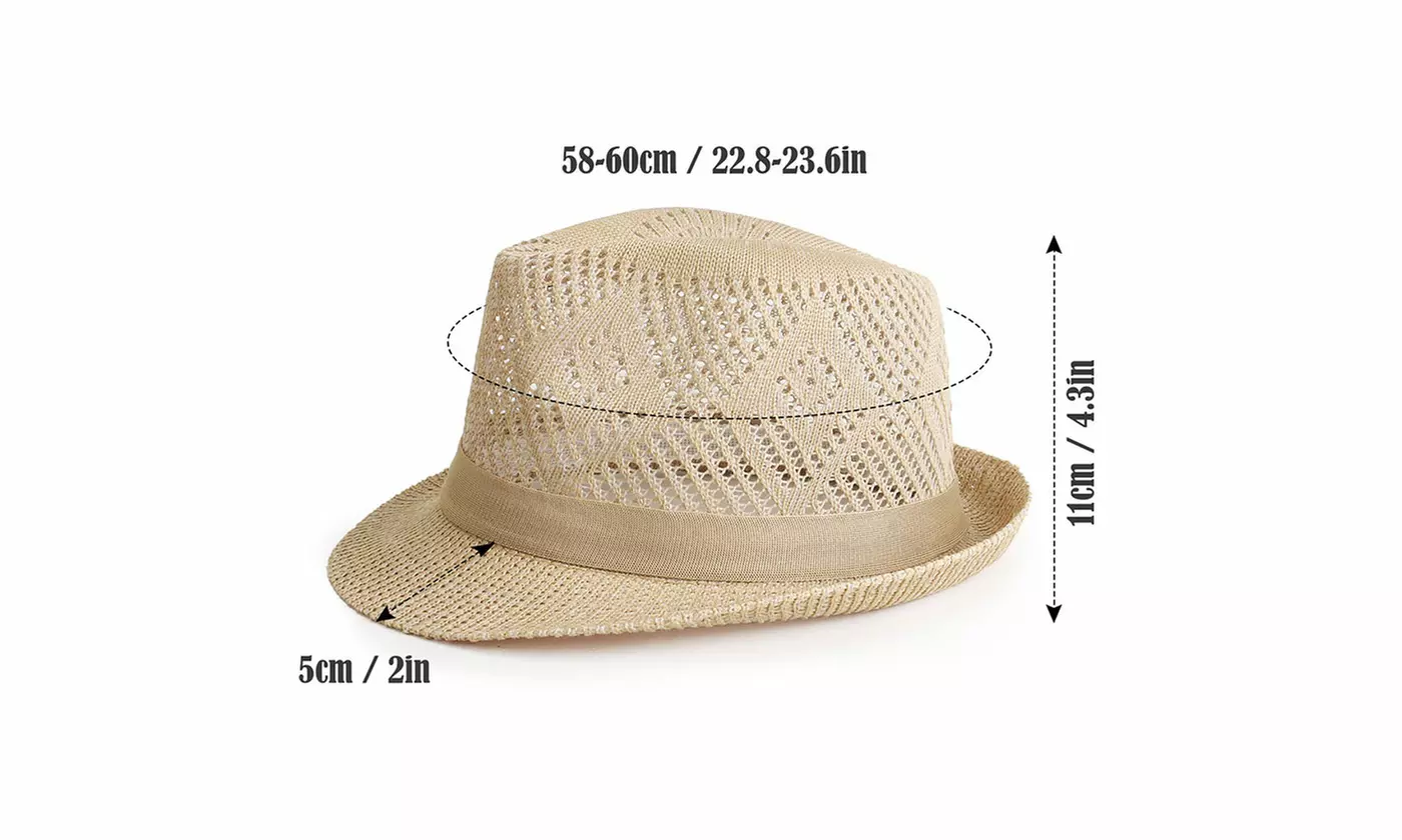 Short Brimmed Panama Hat - Multiple Options