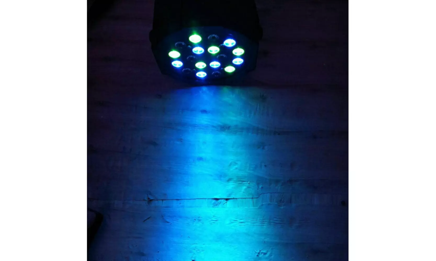 2Pcs RGB 18-LED Stage Lighting PAR38 DMX-512 DMX Projector Party DJ Disco Lights - Second Medium